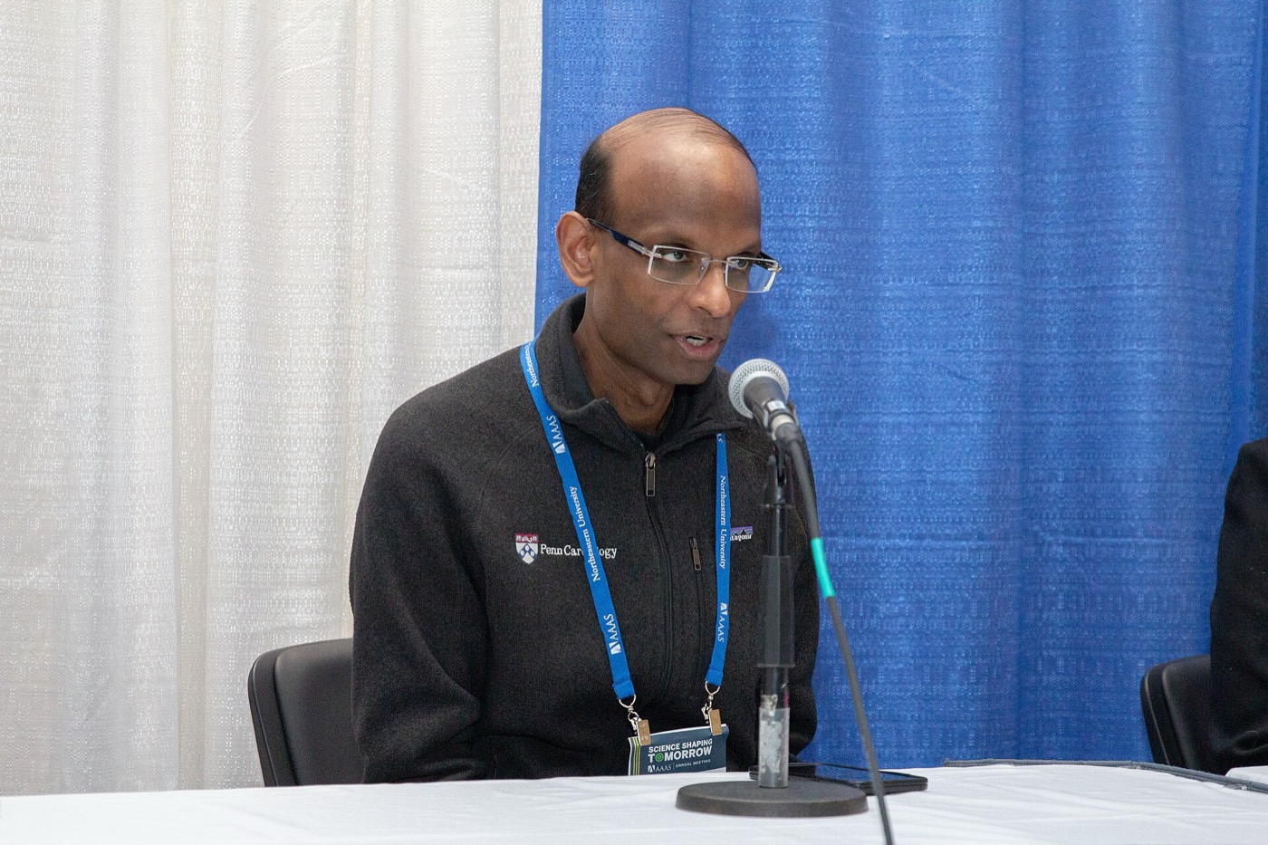 Kiran Musunuru of University of Pennsylvania, Philadelphia, PA, at AAAS 2025